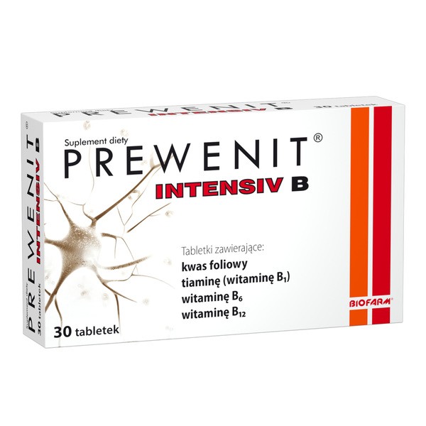 Prewenit Intensiv B, tabletki, 30 szt.