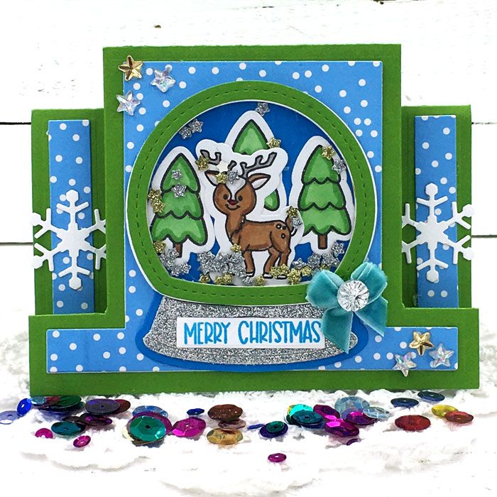 snowglobe2stamp Clear Stamp Set of 19