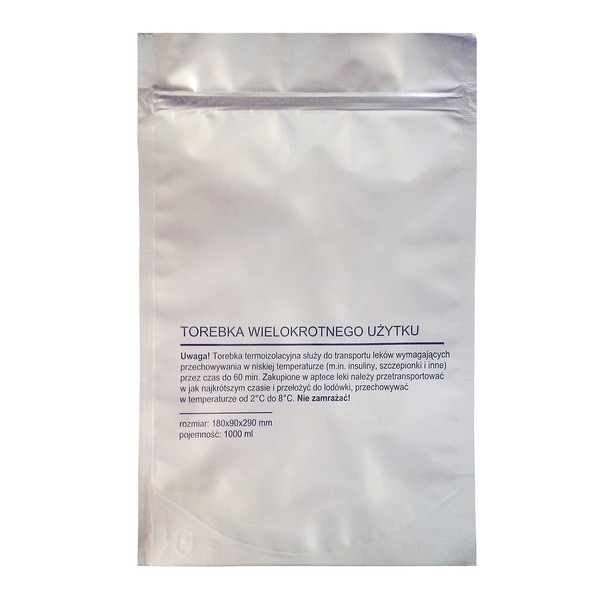 Torba termoizolacyjna, 180 x 90 x 290 mm, 1 szt.