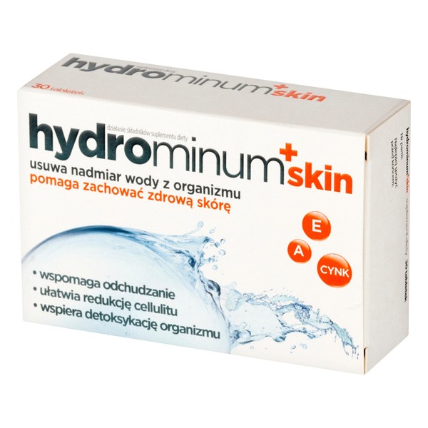 Hydrominum + skin, tabletki, 30 szt.