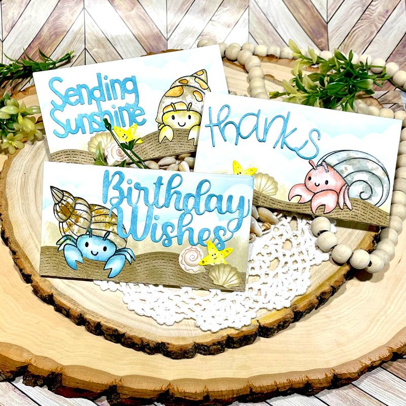 Hermit Crabs 2 Clear Stamp Set