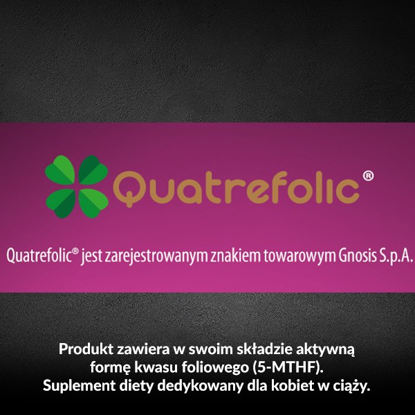 Salvitis Methyl Folate (Folian metylu), tabletki powlekane, 60 szt.