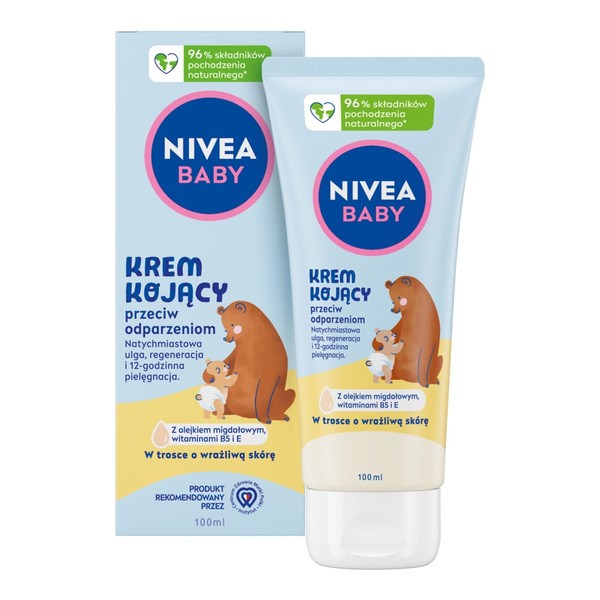Nivea Baby, krem kojący przeciw odparzeniom, 100 ml