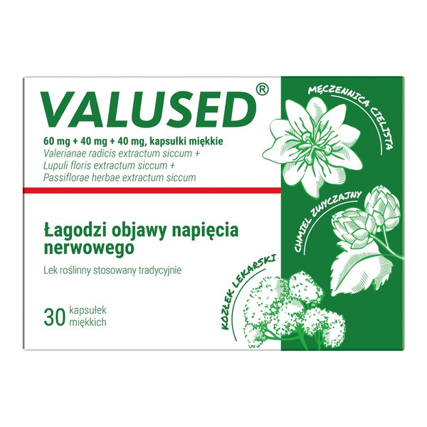 Valused, kapsułki miękkie, 30 szt.