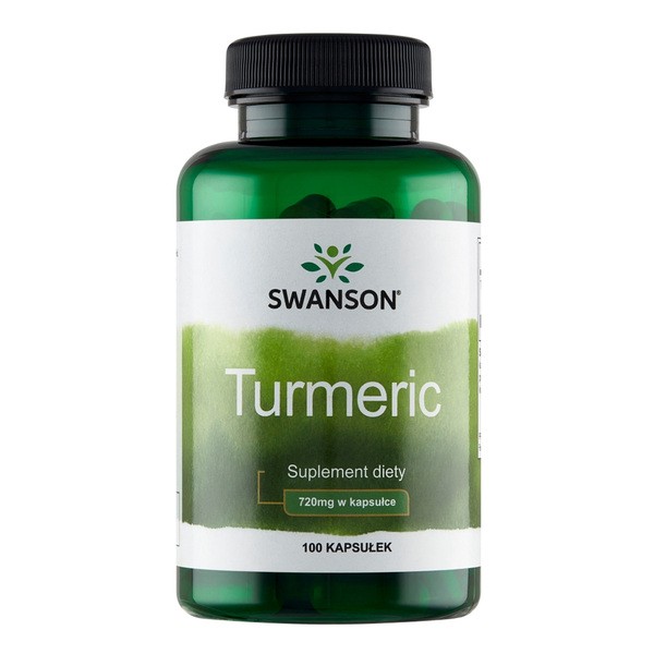 Swanson Turmeric, 720 mg, kapsułki, 100 szt.