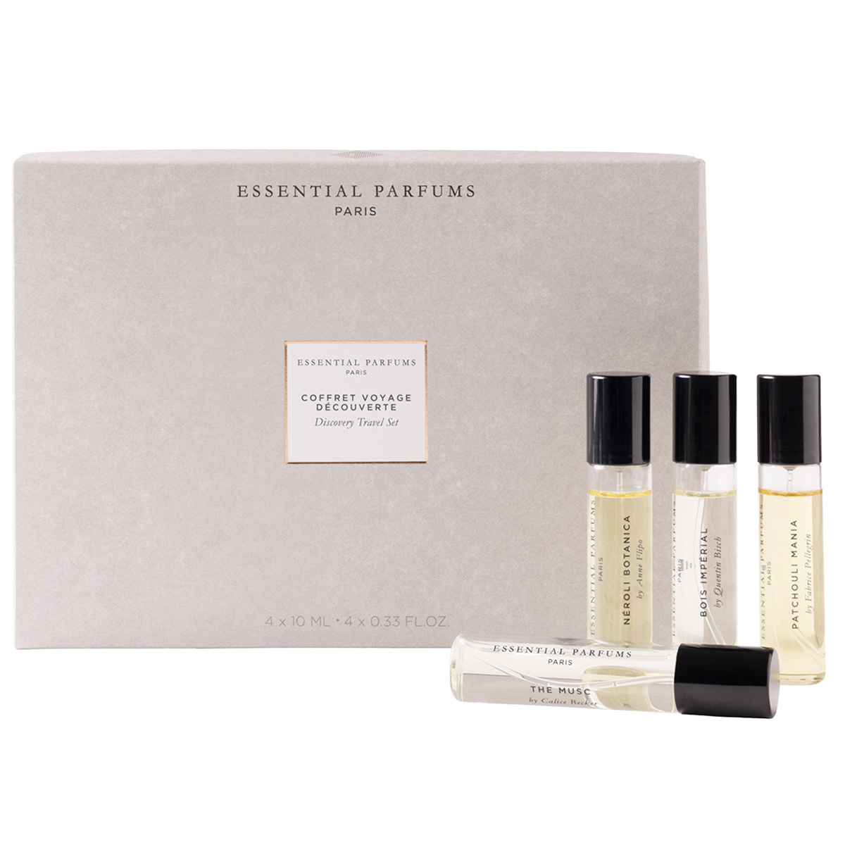 Essential Parfums Discovery Travel Set (4 x 10 ml)