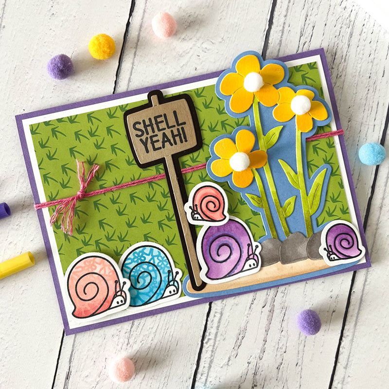 solids4snails Clear Stamp Set