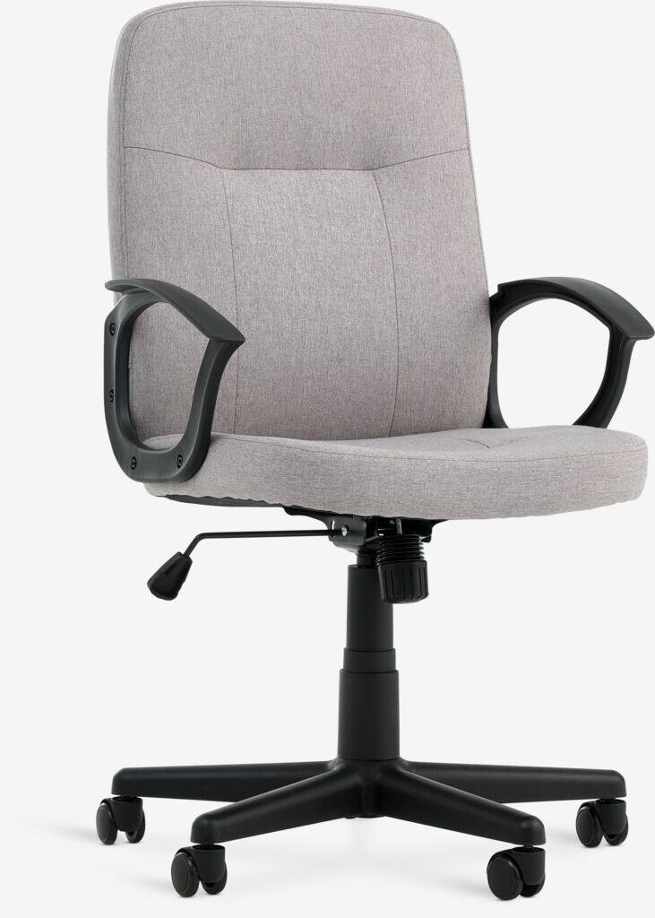 NIMTOFTE Kontorstol NIMTOFTE Grå/Sort Stof