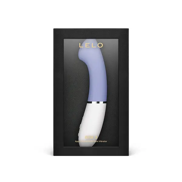 LELO Gigi 3, wibrator punktu G, Powder Blue, 1 szt.