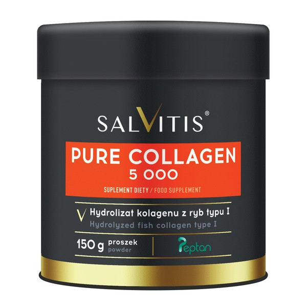 Salvitis Pure Collagen 5 000, proszek, 150 g