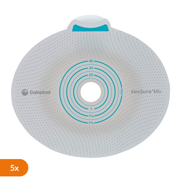 SenSura Mio Click, płytka stomijna, 40/10-35 mm, 5 szt.