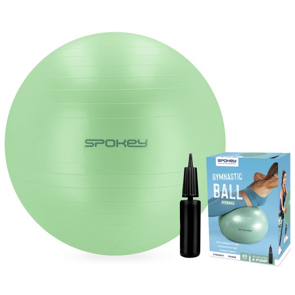 Spokey, Fitball, piłka gimnastyczna, średnica 65 cm