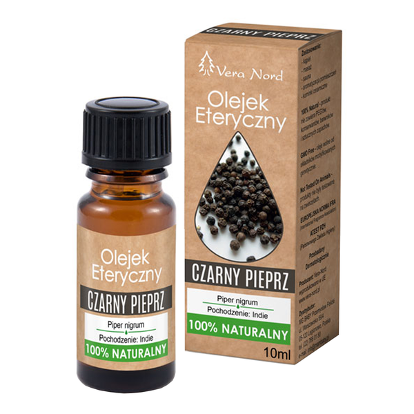Vera Nord, olejek eteryczny czarny pieprz, 10 ml