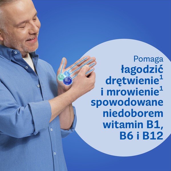 Neurobion Advance, 100 mg+50 mg+1 mg, tabletki powlekane, 30 szt.