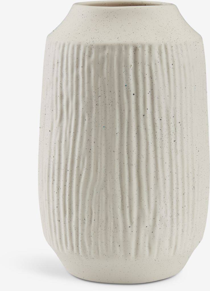 CHRISTIAN CHRISTIAN vase Ø21xH33cm hvid