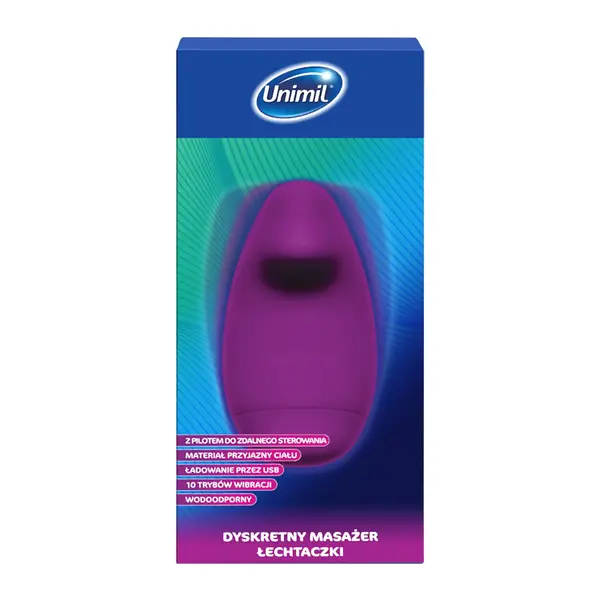 Unimil Discreet Clitoral Massager, stymulator łechtaczki, 1 szt.