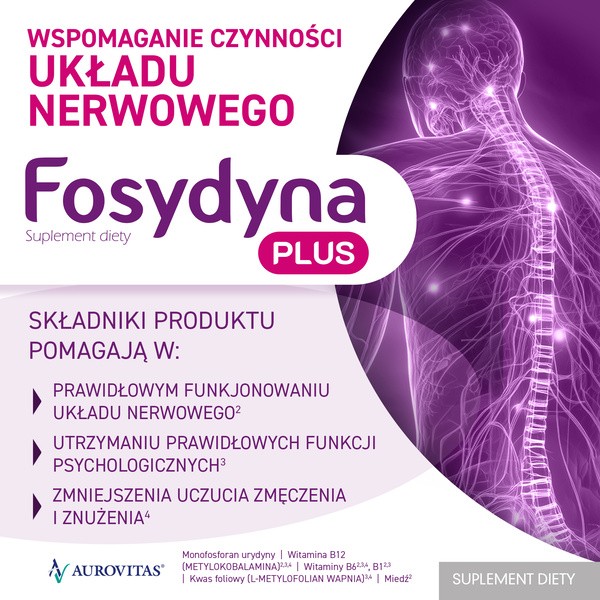 Fosydyna Plus, kapsułki, 30 szt.