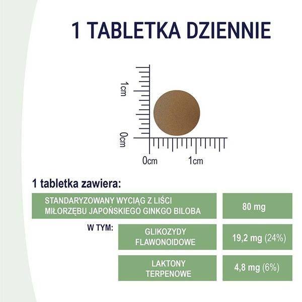 Naturell Gingko Intensive, tabletki, 60 szt.