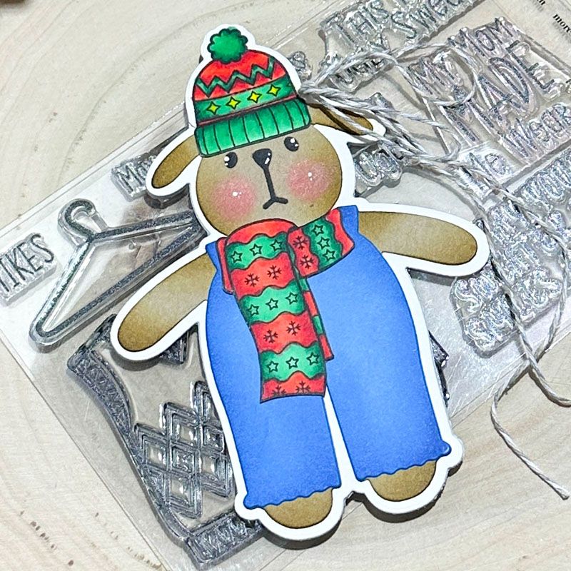 extras4sweater Clear Stamp Set