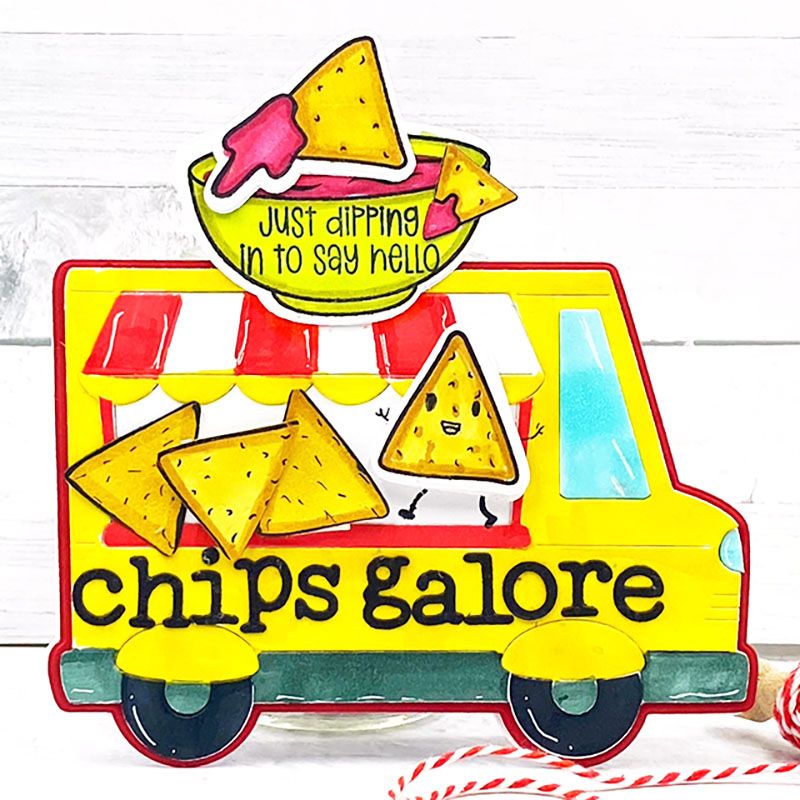 Chips Galore Clear Stamps Set of 16