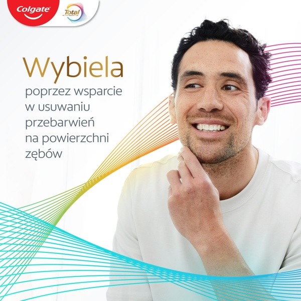 Colgate Total Whitening, wybielająca pasta do zębów, 75 ml