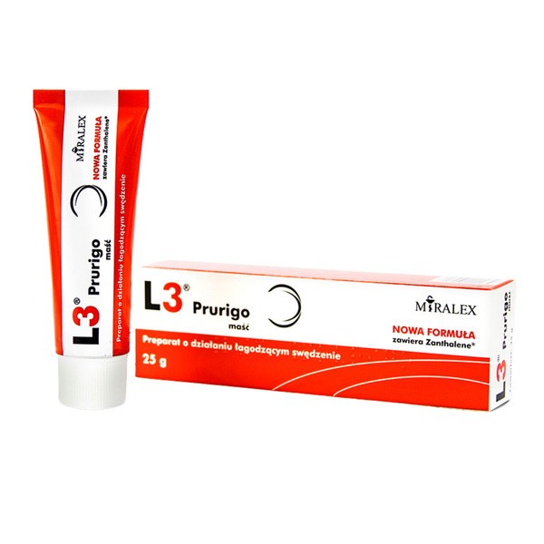 Prurigo L3, maść ochronno-pielęgnująca z aplikatorem, 25 g