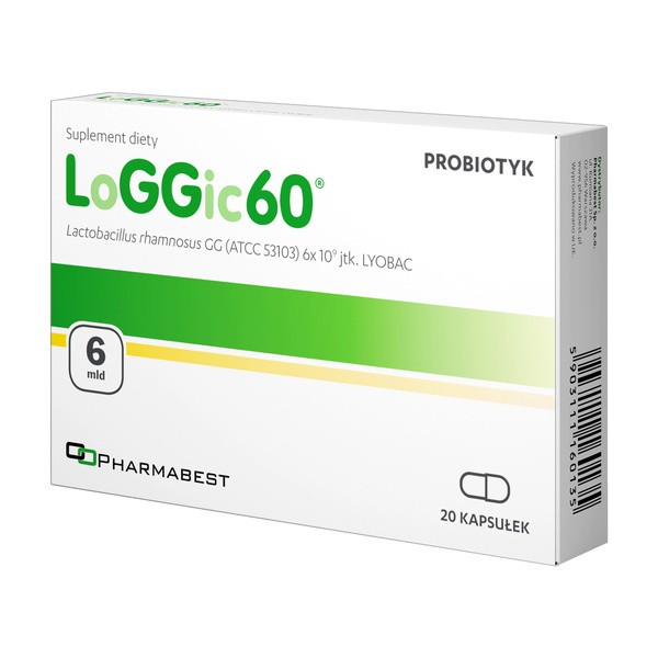 LoGGic60, kapsułki, 20 szt.