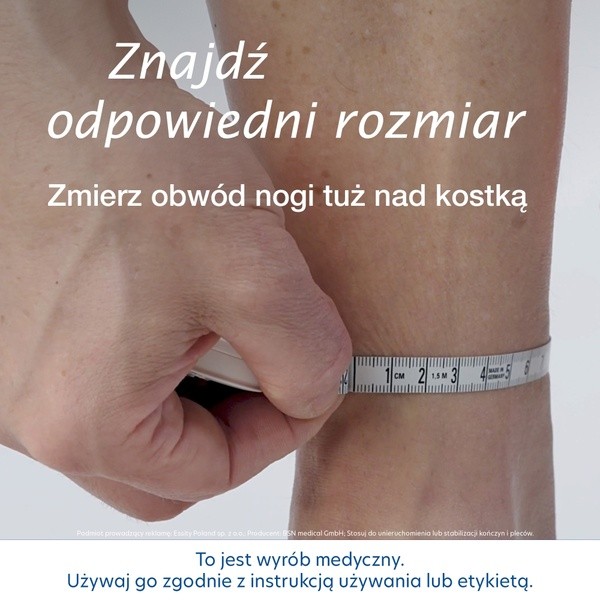 Actimove ES Ankle Support, opaska stawu skokowego, rozmiar M, 1 szt.