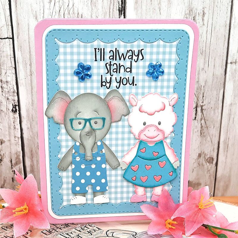 Little Peeps Elephant Clear Stamp Set