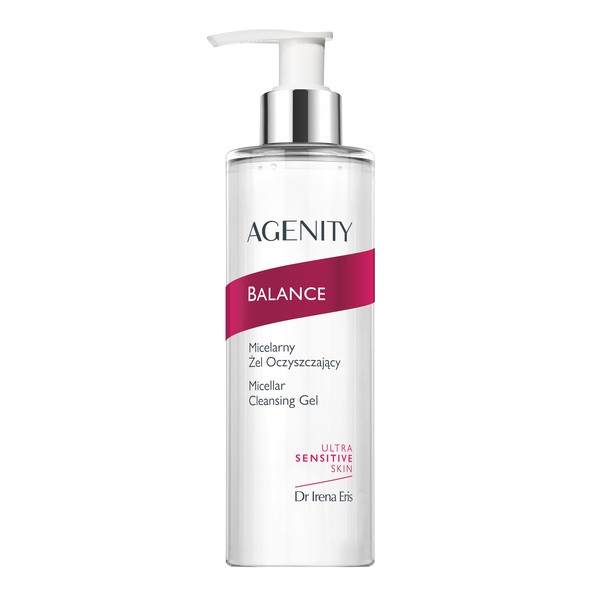 Agenity Balance, micelarny żel oczyszczający, 190 ml