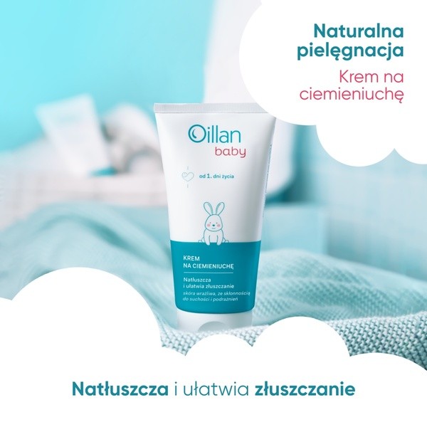 Oillan Baby, krem na ciemieniuchę, 40 ml