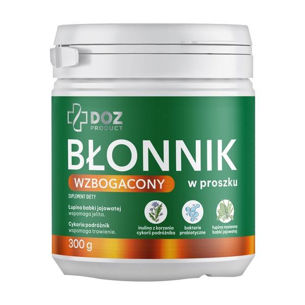 DOZ Product Błonnik wzbogacony, proszek, 300 g