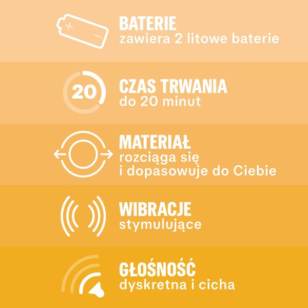 Durex Vibe Ring, nakładka wibracyjna, 1 szt.