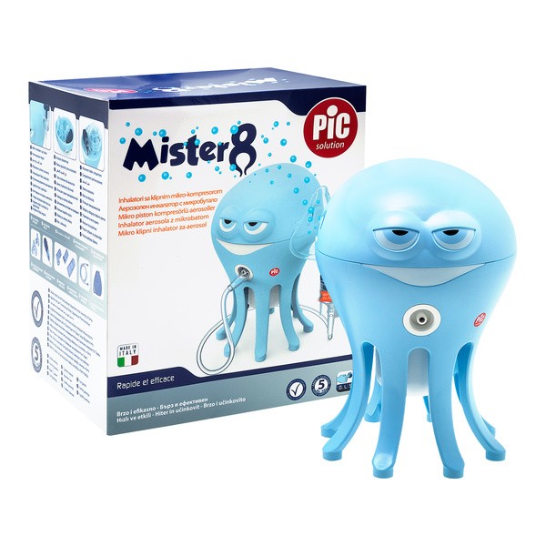 PiC Solution Mister 8, inhalator mikrotłokowy, 1 szt.