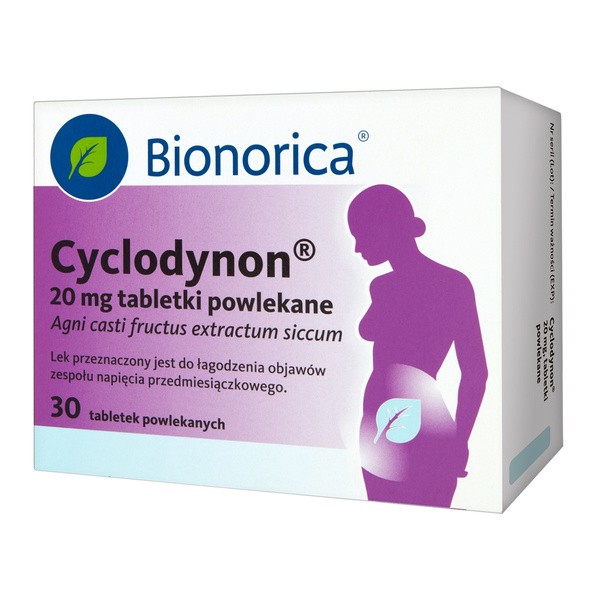 Cyclodynon, 20 mg, tabletki powlekane, 30 szt.