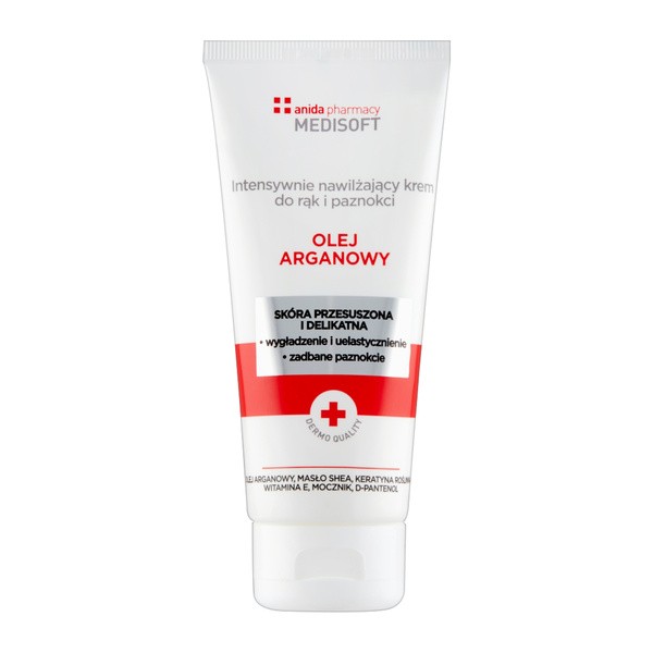 Anida, krem do rąk i paznokci z olejkiem arganowym, 100 ml