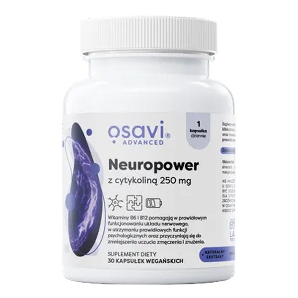 Osavi Neuropower z Cytykoliną 250 mg, kapsułki, 30 szt.