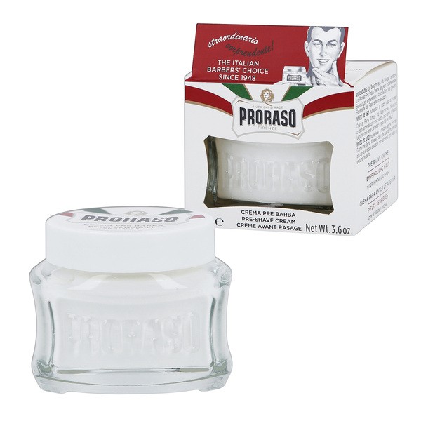 Proraso White, krem przed goleniem, 100 ml