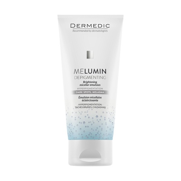 Dermedic Melumin Depigmenting, emulsja micelarna rozjaśniająca koloryt skóry, 200 ml