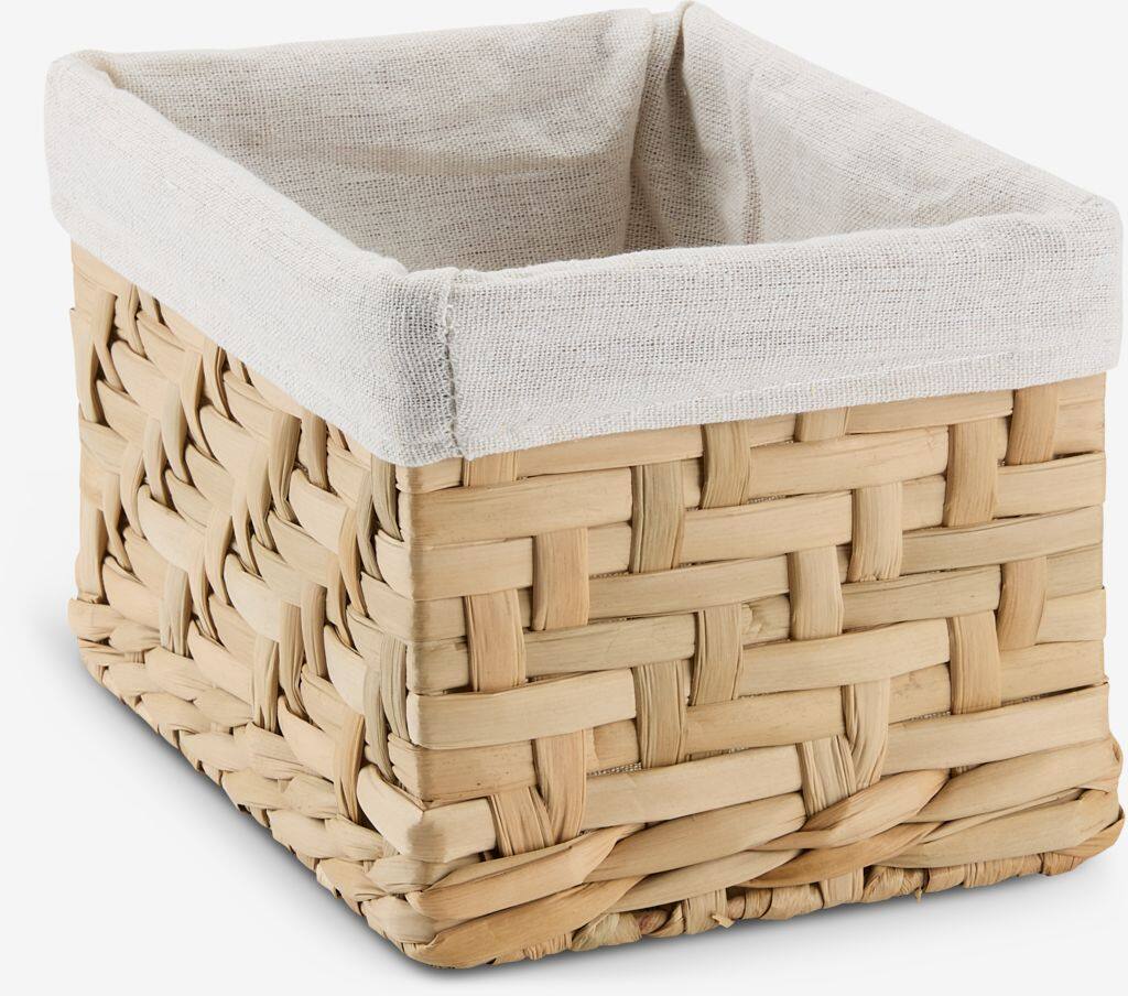 EJNO kurv EJNO bredde 16xlængde 22xhøjde 14 cm med naturstof