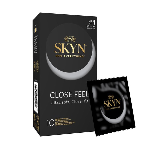 Skyn Close Feel, prezerwatywy bez lateksu, 10 szt.