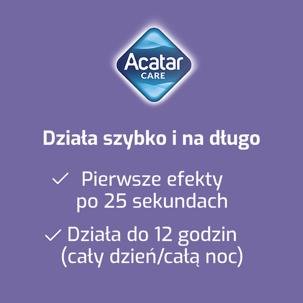 Acatar Care, 0,5 mg/ml, aerozol do nosa, 15 ml.