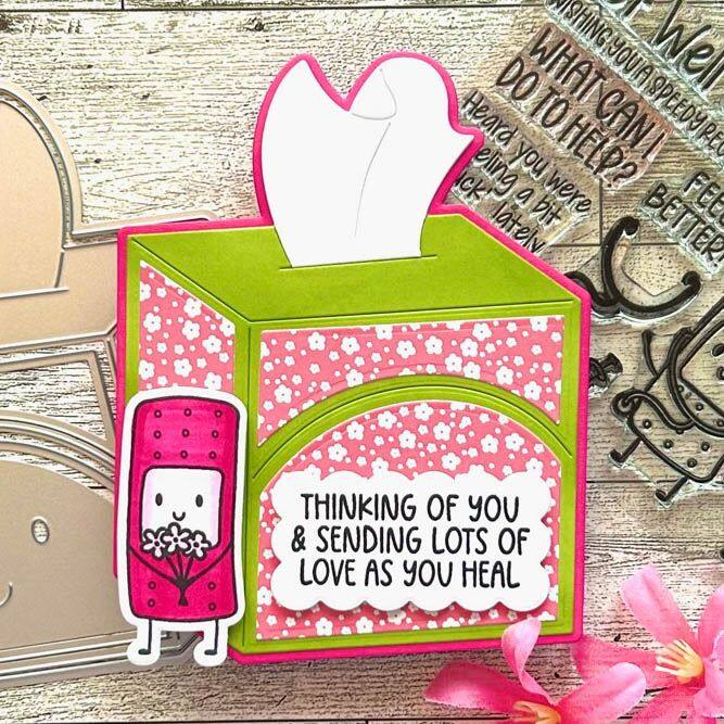 Words for Get Well Clear Stamp Set