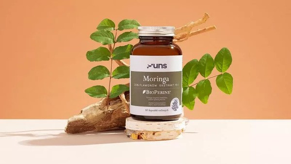 Uns Moringa + Bioperine, kapsułki, 60 szt.