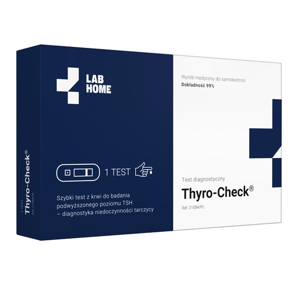 THYRO-Check, szybki test do diagnozowania niedoczynności gruczołu tarczycy, 1 szt.