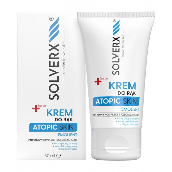 Solverx Atopic Skin, krem do rąk, 50 ml