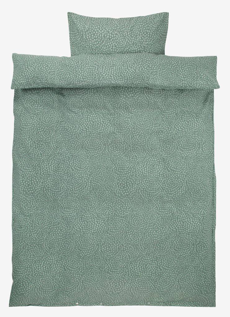 NADIA plus NADIA flannel sengetøj 140x200 grøn