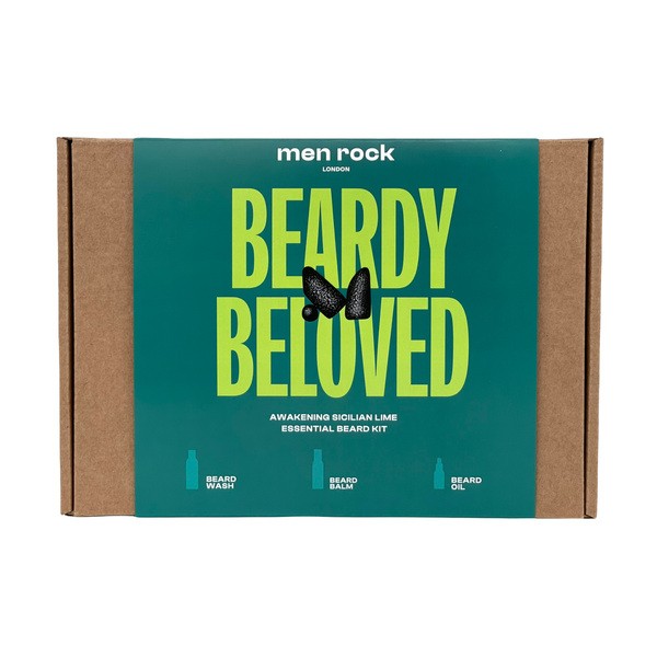 Men Rock Beardy Beloved Awakening Sicilian Lime, zestaw do pielęgnacji brody, 1 szt.