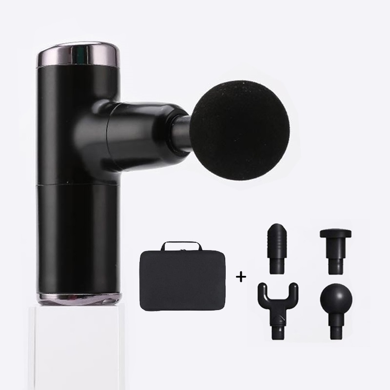 Kieszonkowy mini elektryczny pistolet do masażu mięśni, relaksacyjny masaż ciała, łagodzenie bólu, pistolet do powięzi