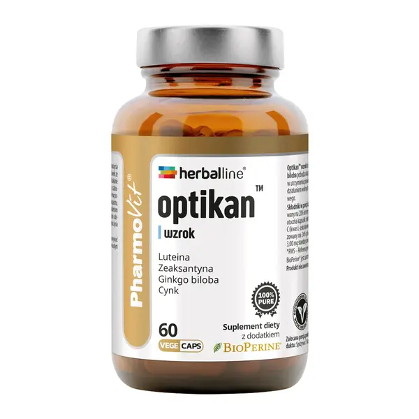 Pharmovit Optikan wzrok, kapsułki, 60 szt.